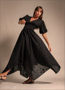 Smocking Detailed Dress - 231225