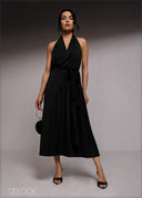 Wrap Around Midi Dress - 220526