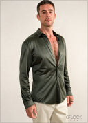 Long Sleeve Normal Collar Shirt - 200925