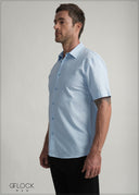 Normal Collar Short Sleeve Shirt - 080426