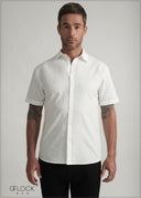 Normal Collar Short Sleeve Shirt - 080426