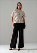 Pleated Top - 240826