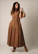 Pocket Detailed Dress - 270326