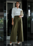 High Waist Flare Leg Pant - 070826