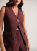 Sleeveless Waistcoat - 190126