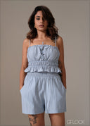 Strappy Bustier Top - 111225