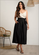 Knot Detailed Skirt - 060625