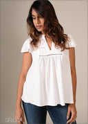 Lace Detailed Top - 130326