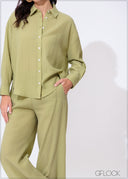 Wide Leg Pant - 300425