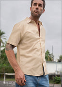 Normal Collar Short Sleeve Shirt - 080426