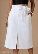 Tie Detail Skirt - 140926