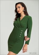 Mini Blazer Dress - 080825