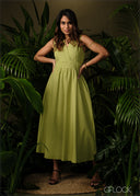 Waist Elasticated Dress - 210326