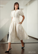 Midi Length Skirt - 141225