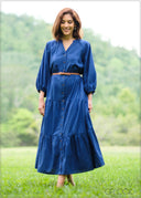 Balloon Sleeve Dress - 100524