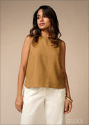 Sleeveless Basic Top - 100426