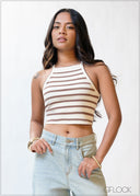 Strappy Rib Top - 200226