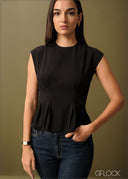 Pleated Top - 061025