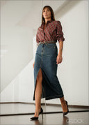 Red Printed Shirt - 150426