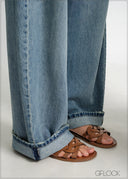 Baggy Fold-Up Jean - Long Length - 120426