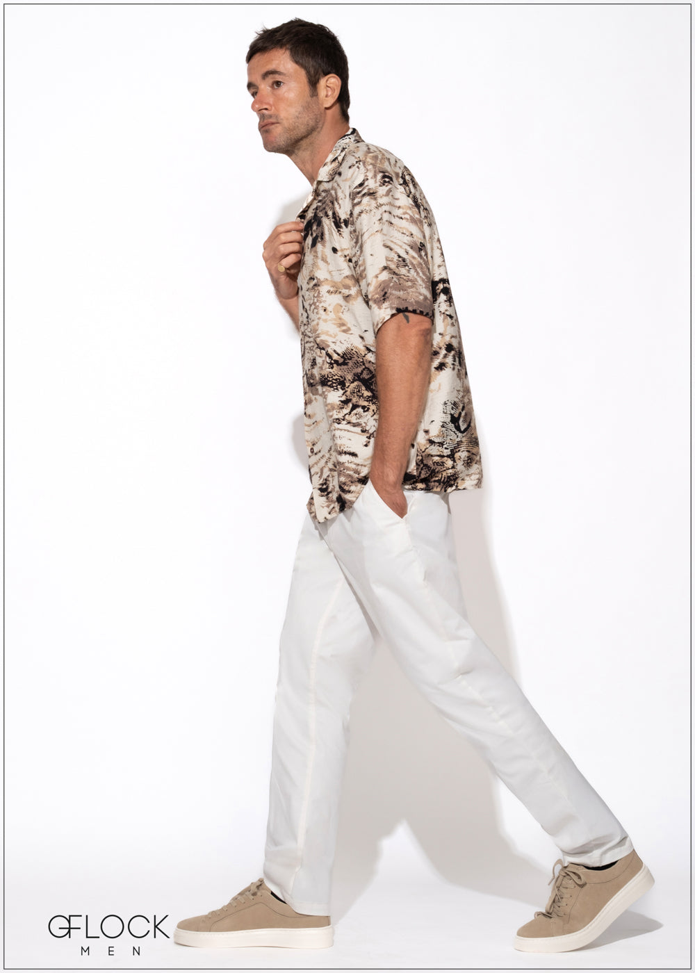 Oversize Revere Collar Shirt - 181025