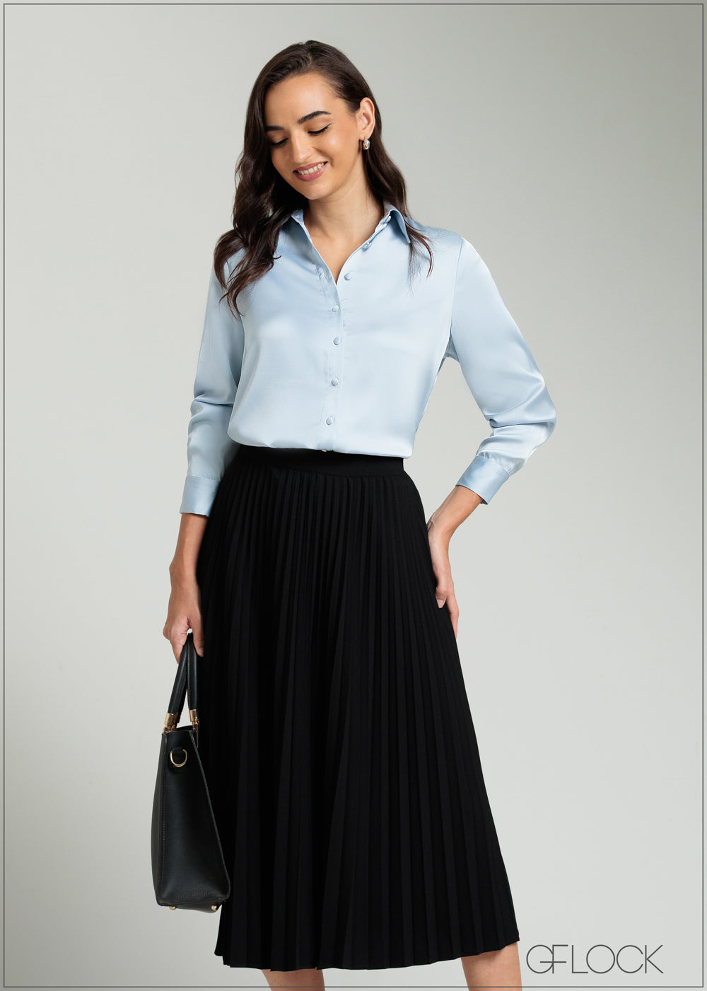 Basic Long Sleeve Shirt - 080825