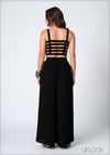 Elasticated Waist Wide Leg Pant - 020924