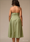 Sleeveless Midi Dress - 250926