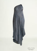 Ajrakh Handprinted Draped Dress - 070226