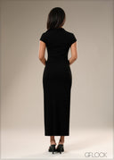 Knitted Long Dress - 100925