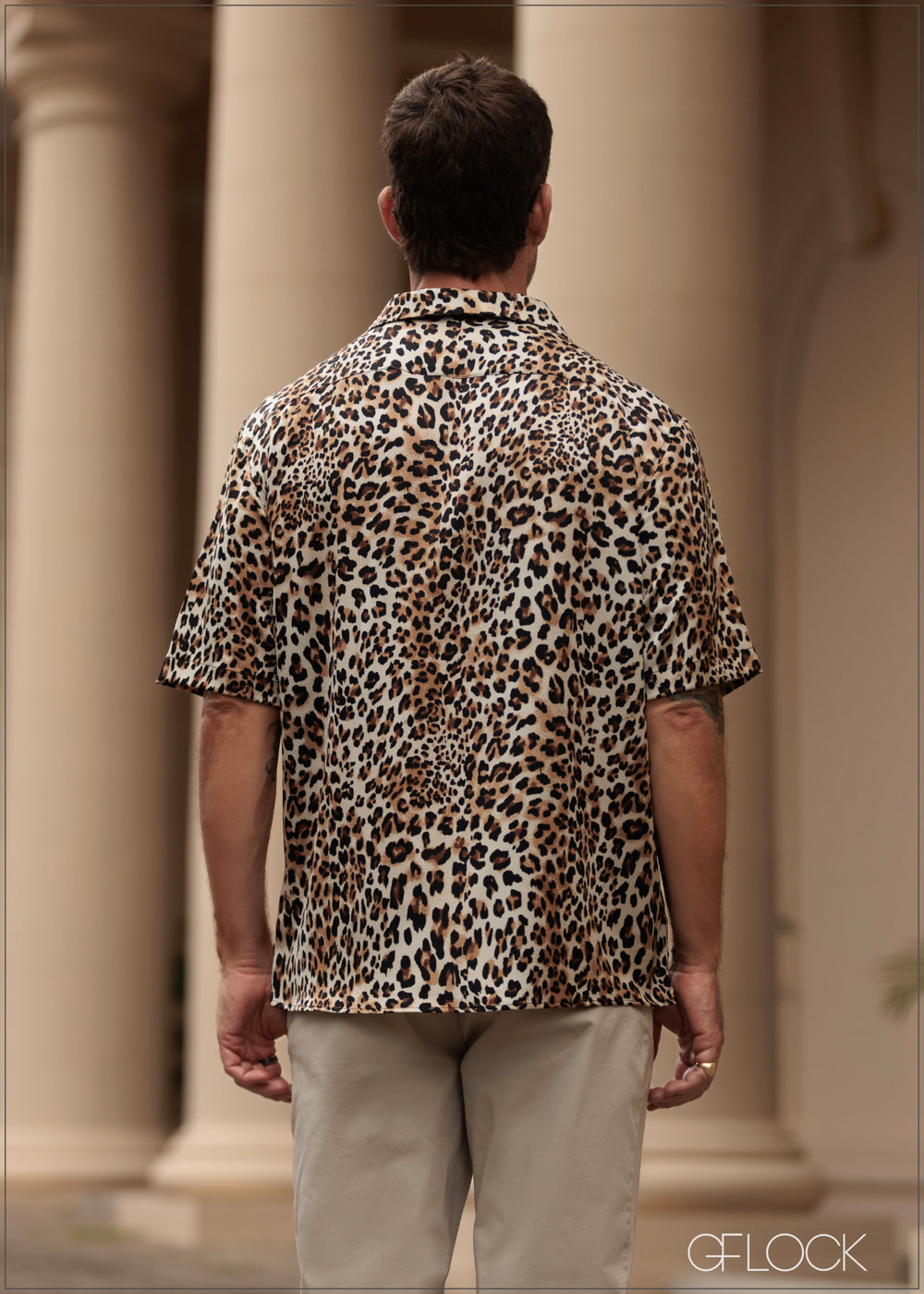 Oversize Revere Collar Shirt - 130825