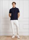 Jacquard Polo Shirt Tipping - 200324