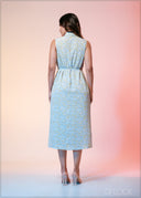 Sleeveless Floral Midi Dress - 260523