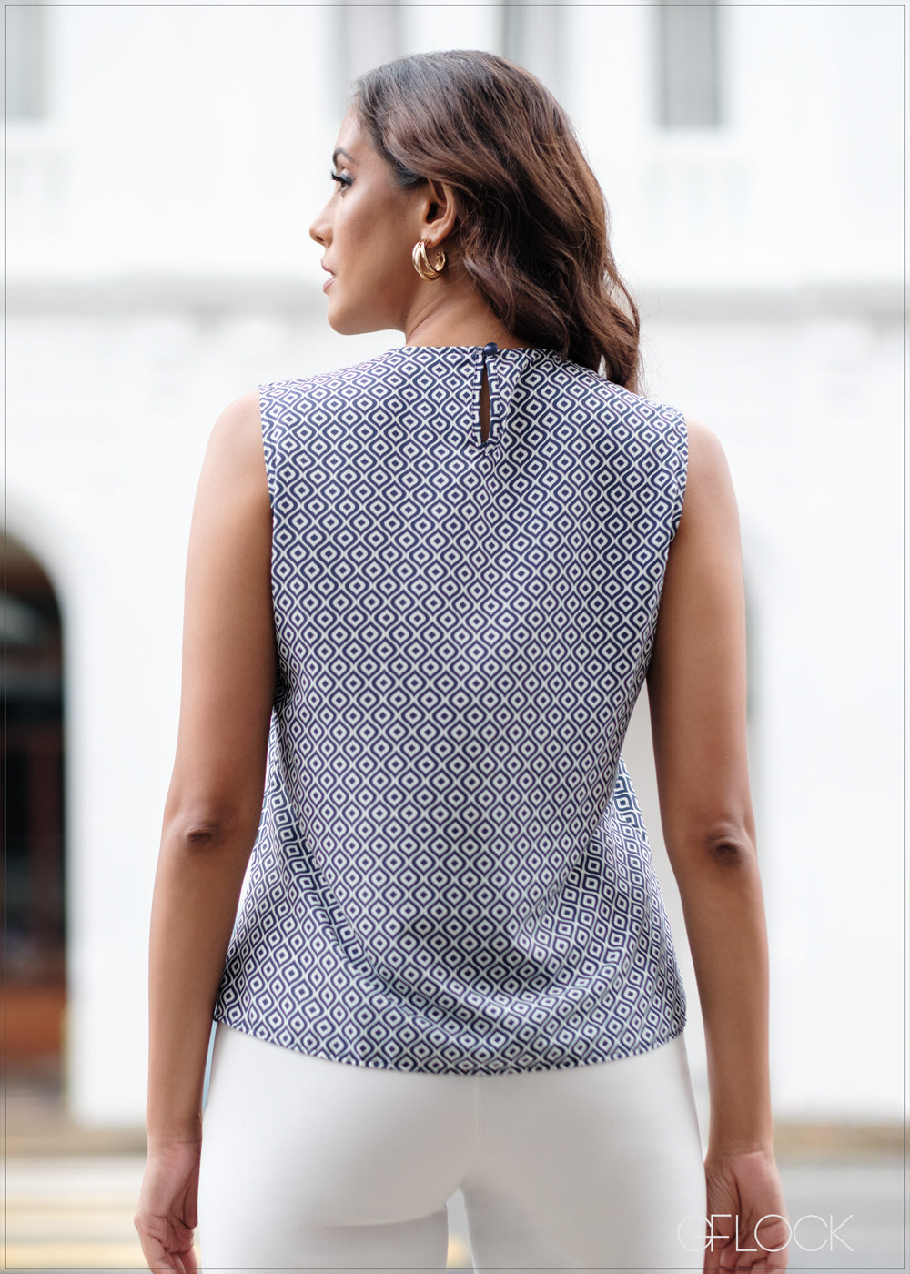 Sleeveless Printed Top - 040923