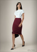 Cowl Neck Top - 240726