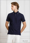 Jacquard Polo Shirt Tipping - 200324