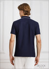 Jacquard Polo Shirt Tipping - 200324