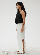 Droplet Linen Top - 171026