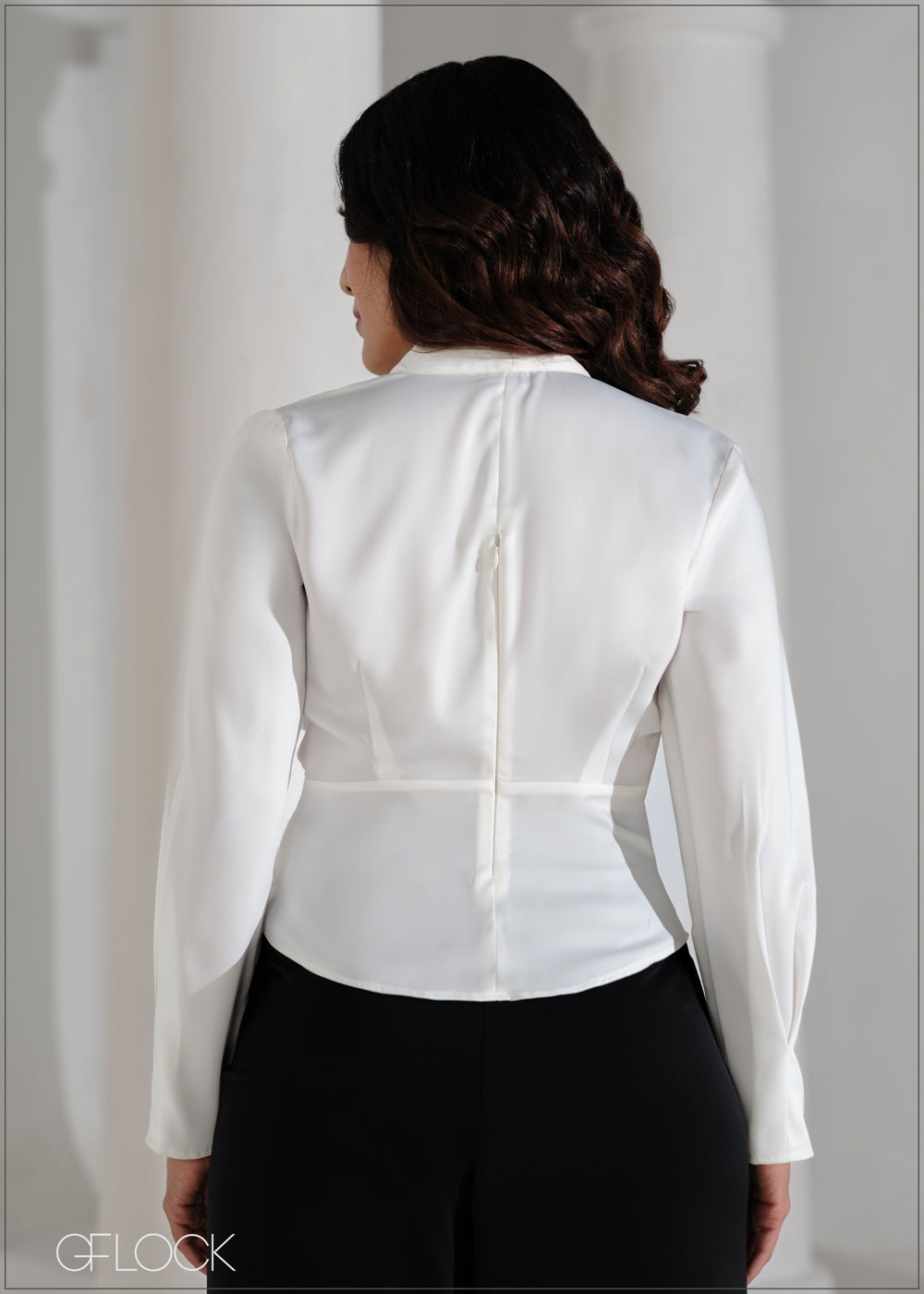 Front Wrap Detailed Top - 090625