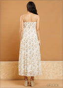 Tiered Mini Floral Maxi - 070325