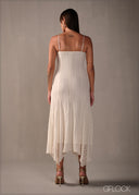 Strappy V-Neck Maxi Dress - 160326