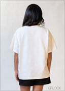 Oversized Graphic Tee - 200226