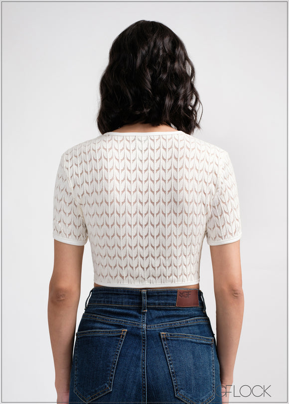 Lace Crop Top - 190525