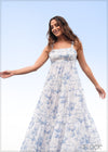 Floral Printed Tiered Dress - 220624