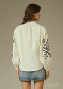 Willow Embroidered Shirt - 080826
