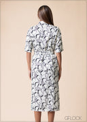 Printed Dress - 160525