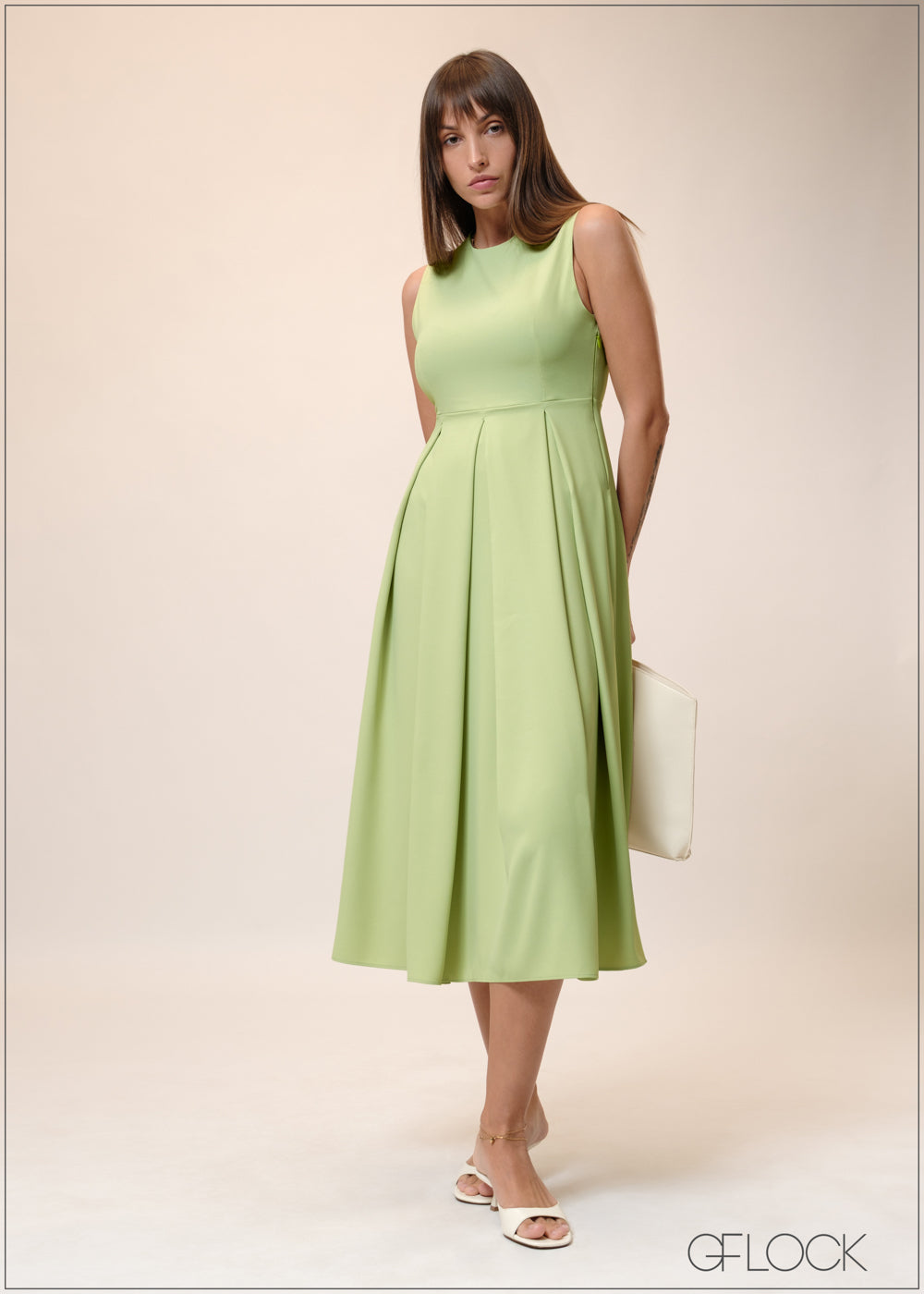 Pleated Dress - 061025