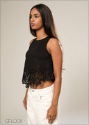 Lace Detail Top - 161026