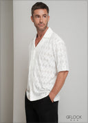 Revere Collar Lace Shirt - 160725