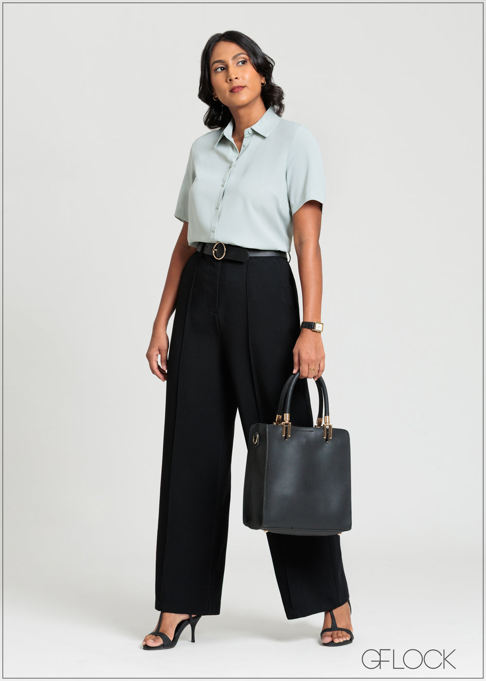 Basic Short Sleeve Shirt - 140725